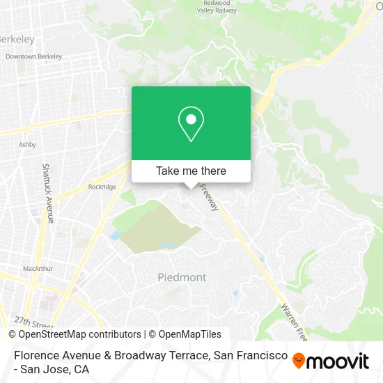 Mapa de Florence Avenue & Broadway Terrace