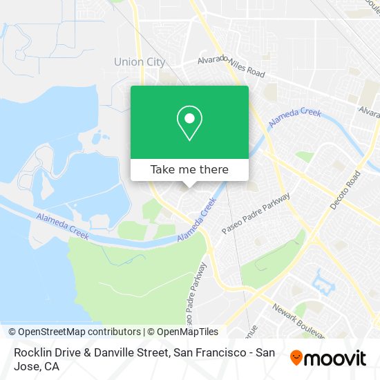 Mapa de Rocklin Drive & Danville Street