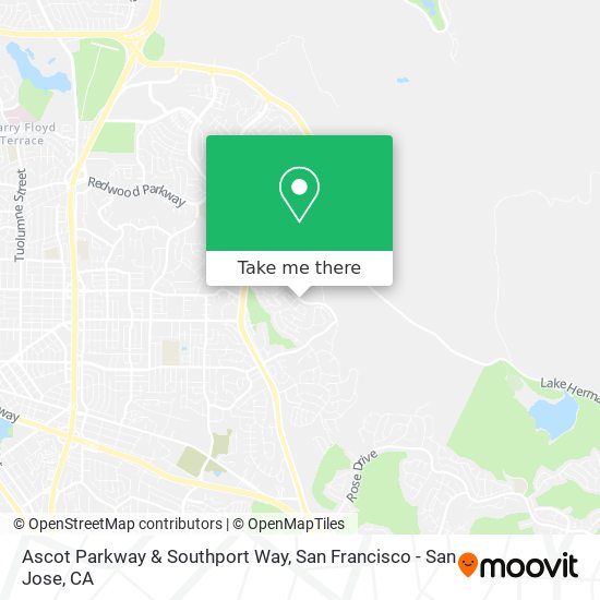 Ascot Parkway & Southport Way map