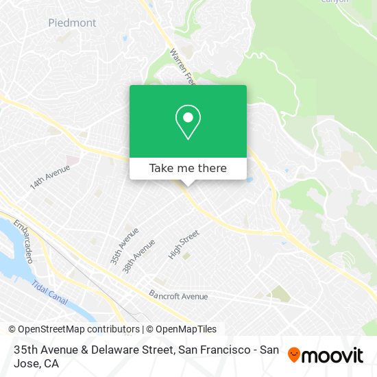 Mapa de 35th Avenue & Delaware Street