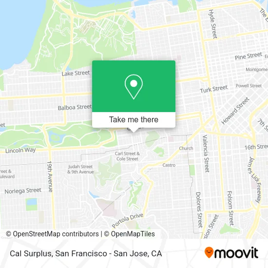 Mapa de Cal Surplus