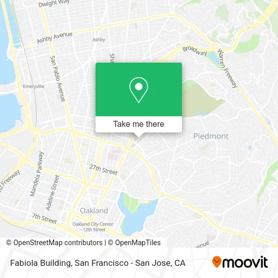 Fabiola Building map