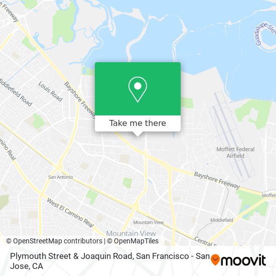 Mapa de Plymouth Street & Joaquin Road