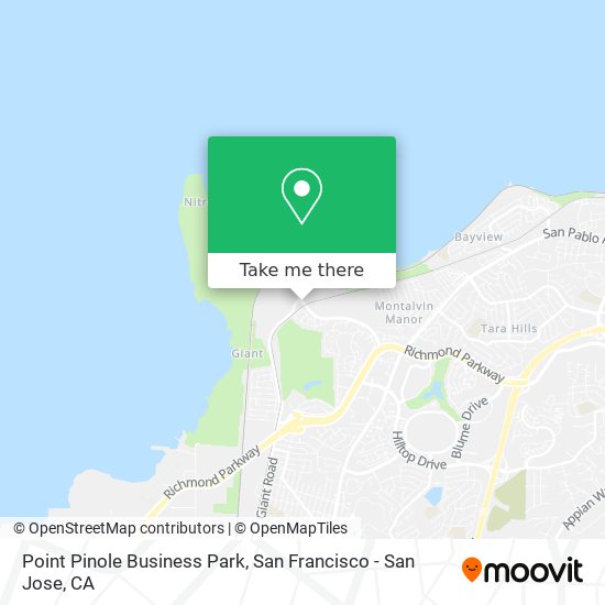 Point Pinole Business Park map