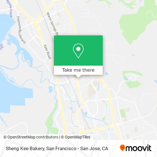 Mapa de Sheng Kee Bakery