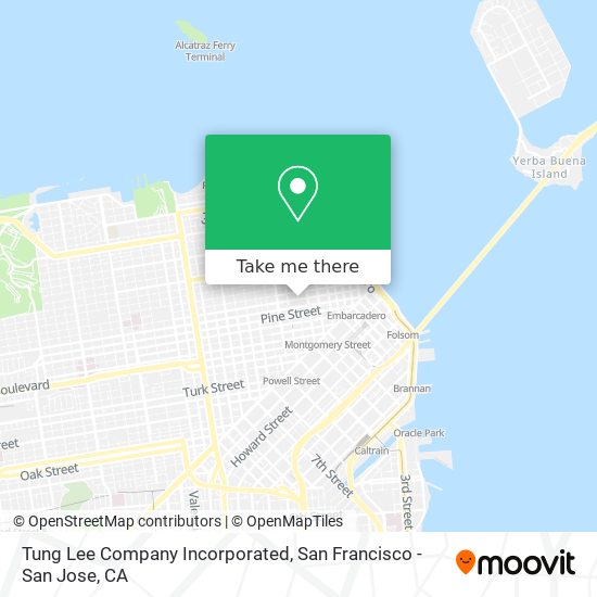 Tung Lee Company Incorporated map