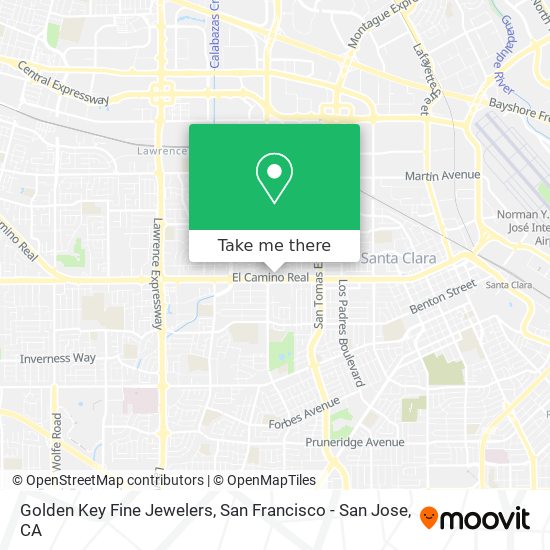 Golden Key Fine Jewelers map