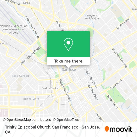 Trinity Episcopal Church map