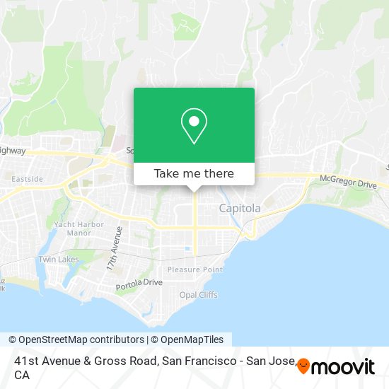 41st Avenue & Gross Road map