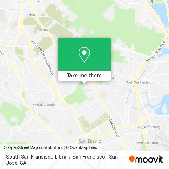 Mapa de South San Francisco Library