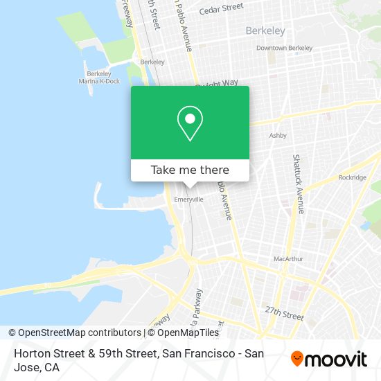 Mapa de Horton Street & 59th Street