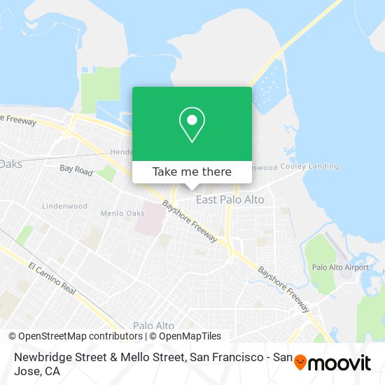 Mapa de Newbridge Street & Mello Street