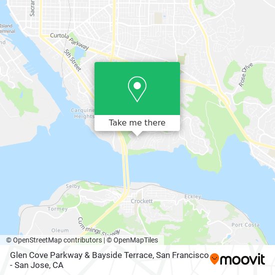 Mapa de Glen Cove Parkway & Bayside Terrace