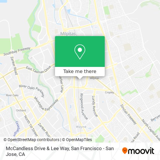 Mapa de McCandless Drive & Lee Way