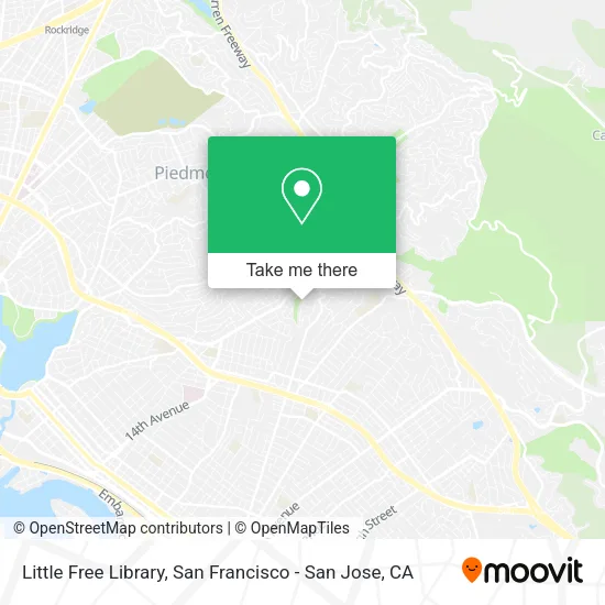 Little Free Library map