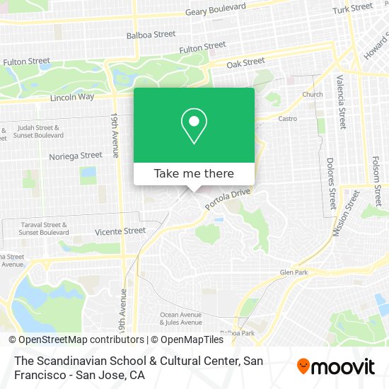 Mapa de The Scandinavian School & Cultural Center