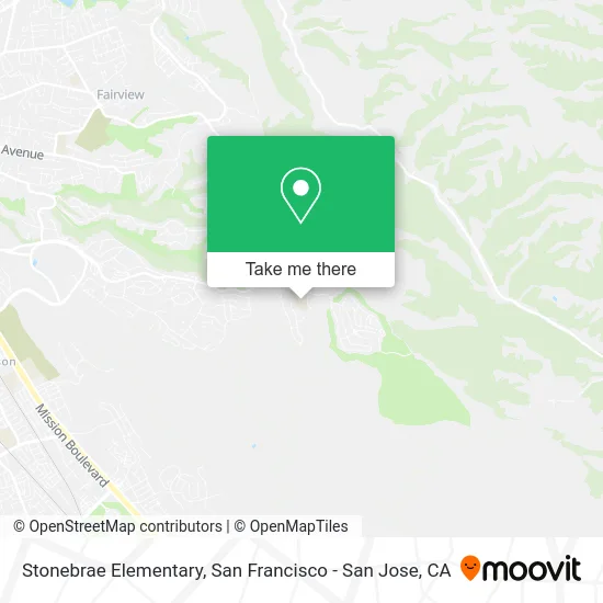 Stonebrae Elementary map