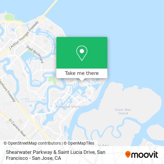 Shearwater Parkway & Saint Lucia Drive map