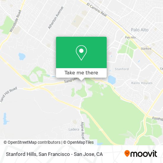 Stanford Hills map