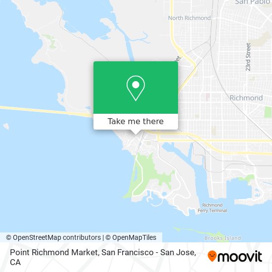 Point Richmond Market map