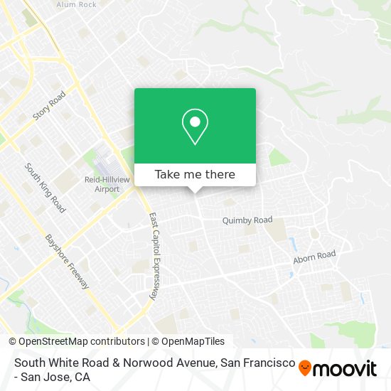 Mapa de South White Road & Norwood Avenue