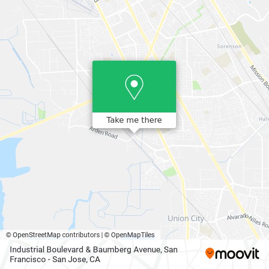 Mapa de Industrial Boulevard & Baumberg Avenue