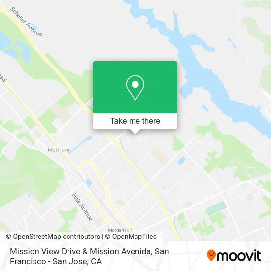 Mapa de Mission View Drive & Mission Avenida