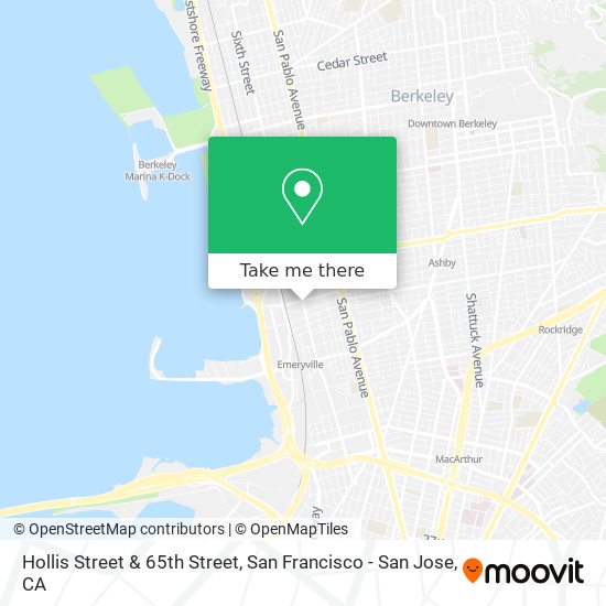 Mapa de Hollis Street & 65th Street