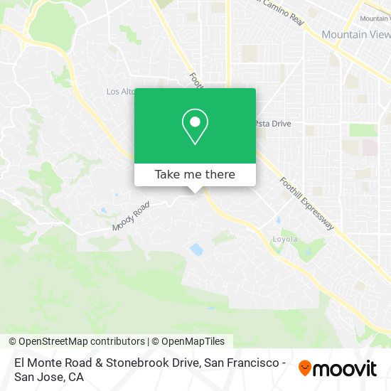 Mapa de El Monte Road & Stonebrook Drive