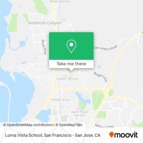 Mapa de Loma Vista School
