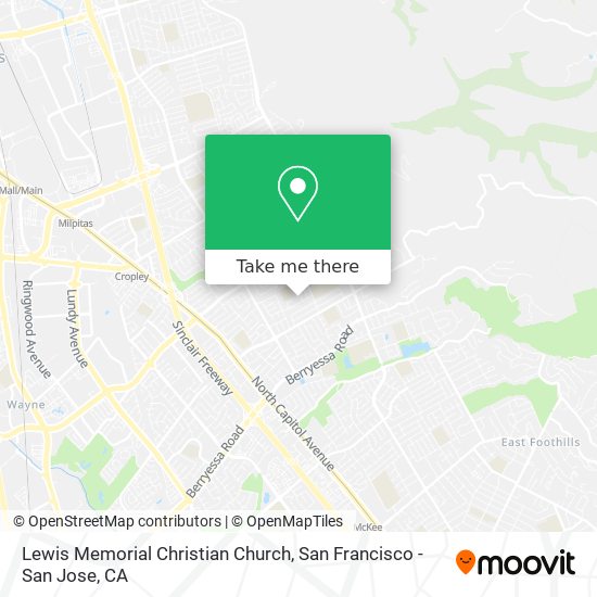 Lewis Memorial Christian Church map