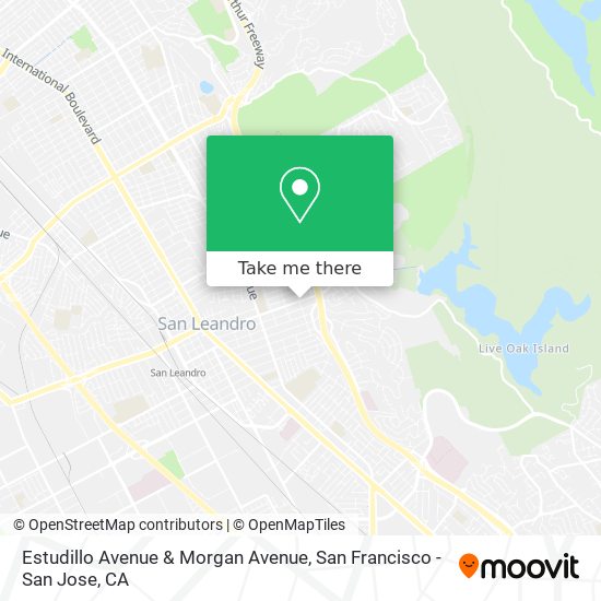 Mapa de Estudillo Avenue & Morgan Avenue