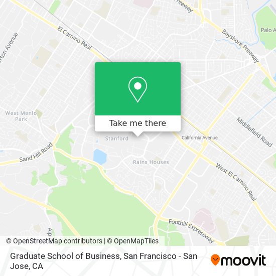 Graduate School of Business map