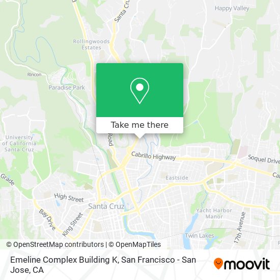 Emeline Complex Building K map