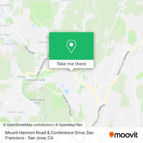 Mapa de Mount Hermon Road & Conference Drive