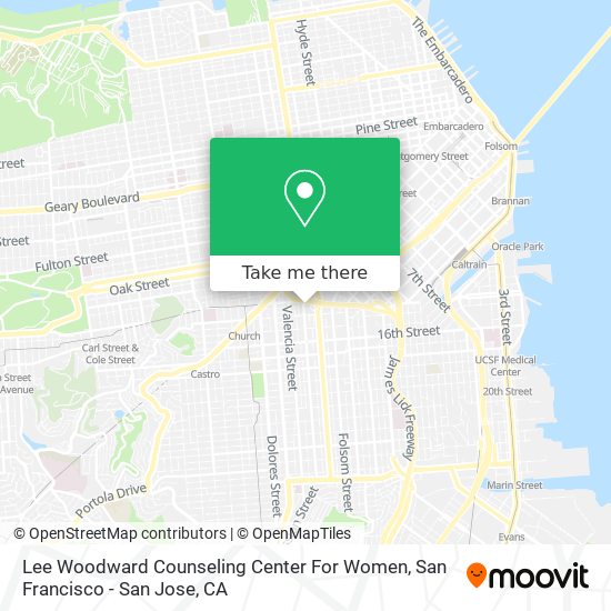 Mapa de Lee Woodward Counseling Center For Women