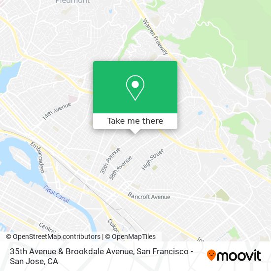 Mapa de 35th Avenue & Brookdale Avenue