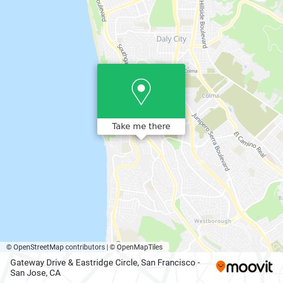 Gateway Drive & Eastridge Circle map