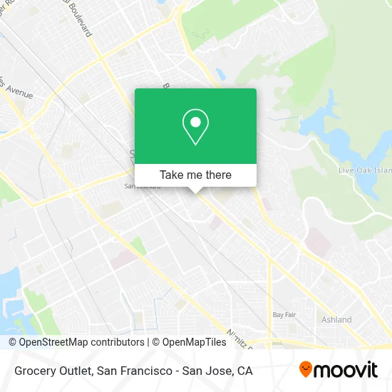 Grocery Outlet map