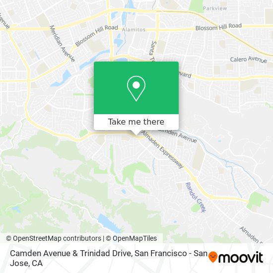 Mapa de Camden Avenue & Trinidad Drive