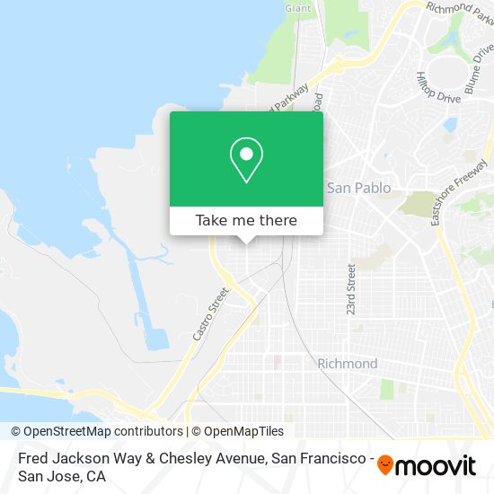 Mapa de Fred Jackson Way & Chesley Avenue