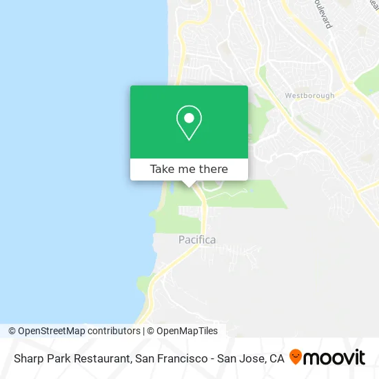 Sharp Park Restaurant map