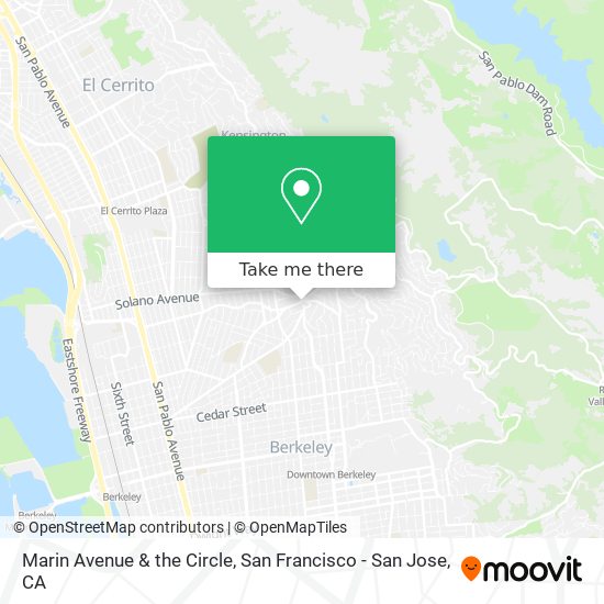 Mapa de Marin Avenue & the Circle