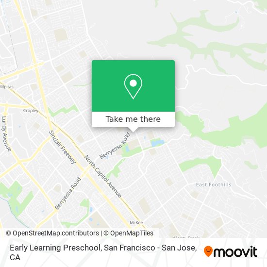 Early Learning Preschool map