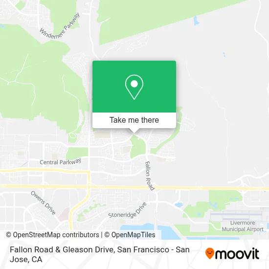 Fallon Road & Gleason Drive map