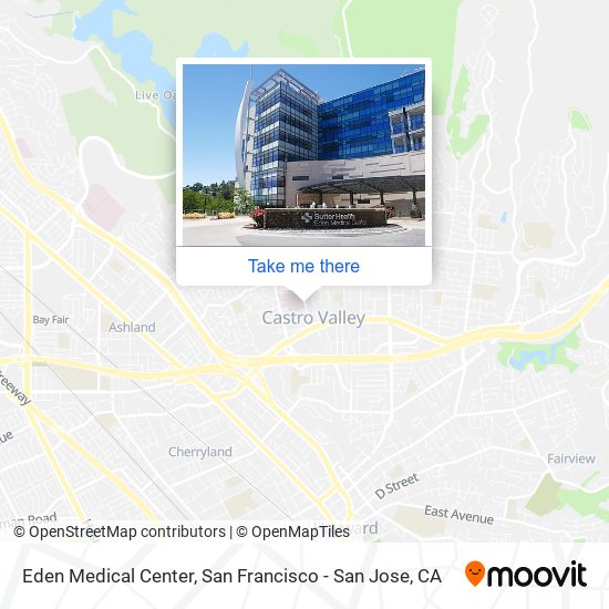 Eden Medical Center map