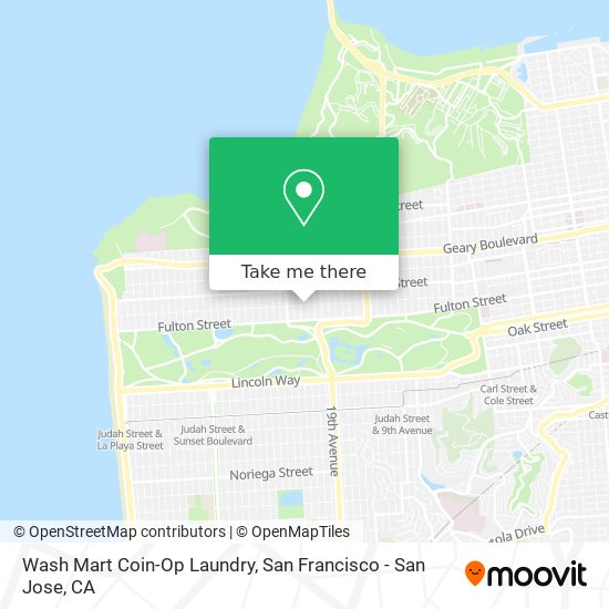 Mapa de Wash Mart Coin-Op Laundry