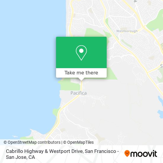 Cabrillo Highway & Westport Drive map