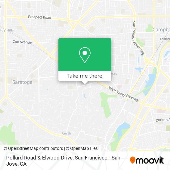 Mapa de Pollard Road & Elwood Drive