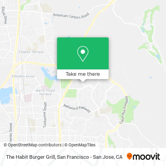 Mapa de The Habit Burger Grill